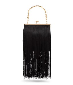 TIA OL BLACK SATIN