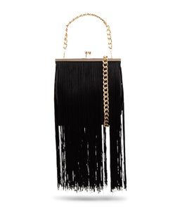 TIA OL BLACK SATIN