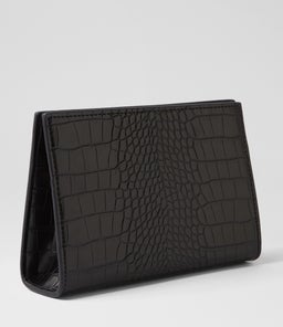 LUNA CLUTCH OL BLACK SMOOTH