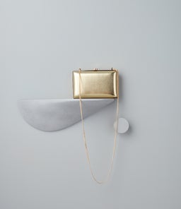 LUCY CLUTCH OL GOLD SMOOTH