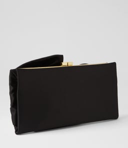 CHLOE CLUTCH OL BLACK FABRIC