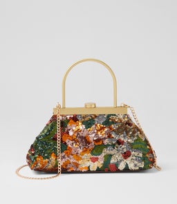 AUDREY CLUTCH OL BRONZE SEQUIN