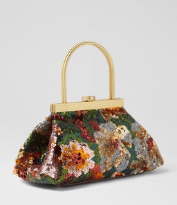 AUDREY CLUTCH OL BRONZE SEQUIN