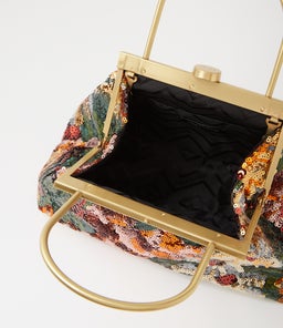 AUDREY CLUTCH OL BRONZE SEQUIN