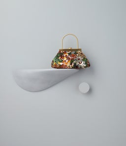AUDREY CLUTCH OL BRONZE SEQUIN