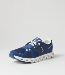 CLOUD 5 W OO DENIM WHITE MESH