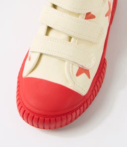 ORIGINAL HIGH TOP TOT PC BY BILLE RED STAR CANVAS