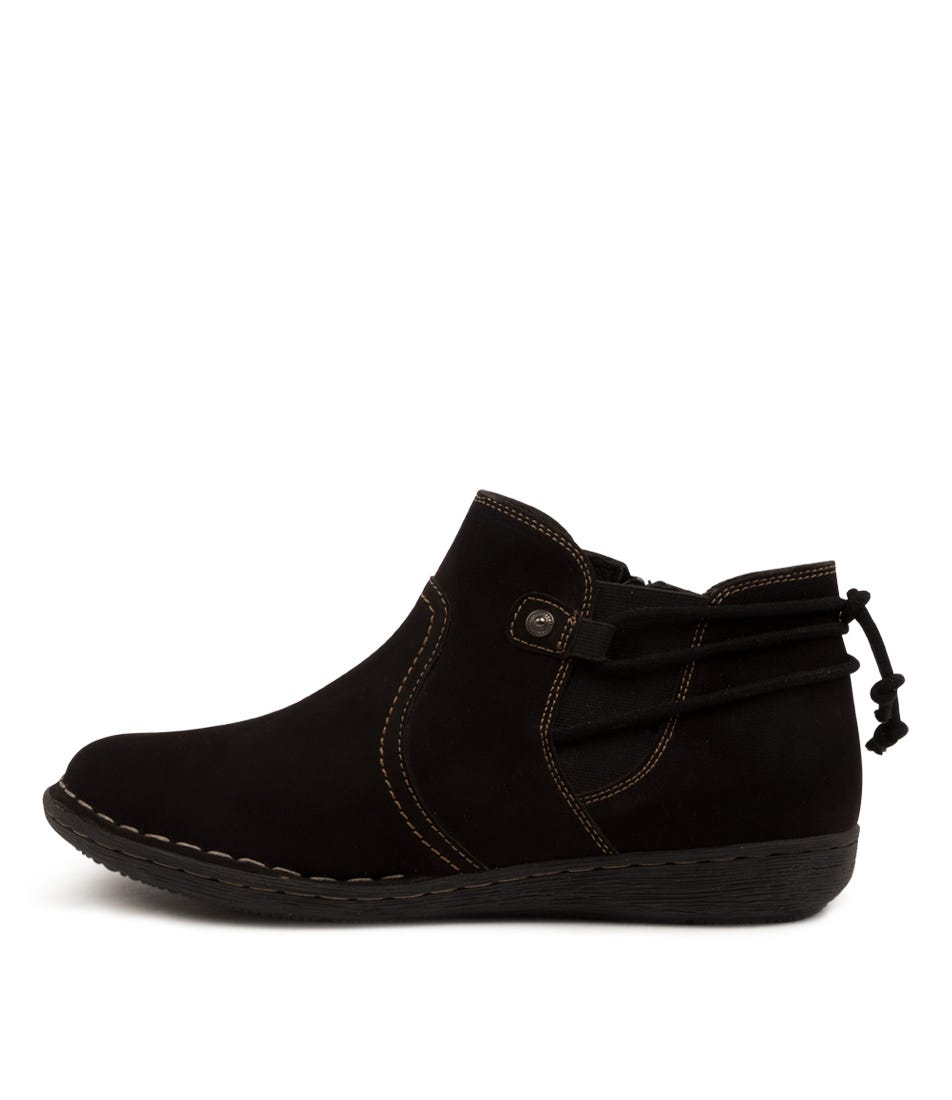 Buy Planet Waterloo Pl Black Comfort Ankle Boots online with free shipping