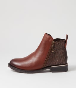 MAISY PL BROWN LEATHER