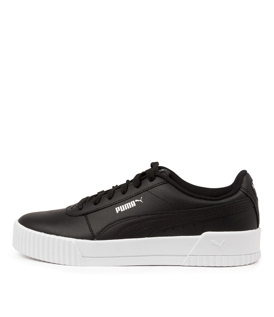 New Puma Carina L Blk Blk Gold Womens Shoes Casual Sneakers Casual | eBay