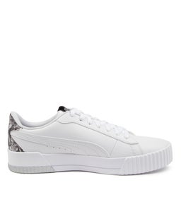 375960 CARINA CREW UNTAMED PM WHITE WHITE BLACK LEATHER