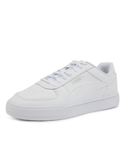380810 PUMA CAVEN PM WHITE GRAY VIOLET LEATHER