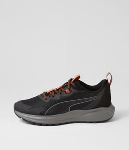 376961 TWITCH RUNNER TRAIL PM BLACK CHILI POWDER MESH
