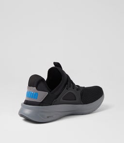 377048 SOFTRIDE ENZO EVOLVE PM BLACK BLUE GRAY WHITE MESH