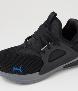 377048 SOFTRIDE ENZO EVOLVE PM BLACK BLUE GRAY WHITE MESH