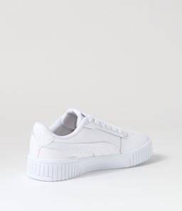 390888 CARINA 2.0 WIDE W PM WHITE WHITE SILVER LEATHER