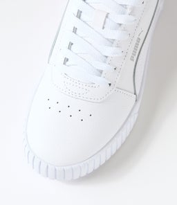 390888 CARINA 2.0 WIDE W PM WHITE WHITE SILVER LEATHER