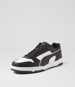 386373 RBD GAME LOW M PM BLACK WHITE GOLD SMOOTH