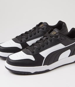 386373 RBD GAME LOW M PM BLACK WHITE GOLD SMOOTH