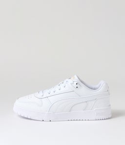 387350 RBD GAME LOW JNR PM WHITE WHITE LEATHER