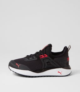 393856 PACER 23 JR PM BLACK FOR ALL TIME RED MESH