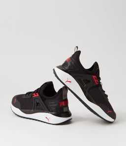 393856 PACER 23 JR PM BLACK FOR ALL TIME RED MESH