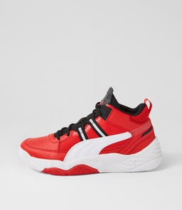 392329 REBOUND FUTURE PM FOR ALL TIME RED WHITE BLACK LEATHER