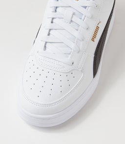 392290 PUMA CAVEN 2.0 PM WHITE BLACK GOLD LEATHER