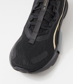 378792 PWRFRAME LOGO L PM BLACK METALLIC GOLD MESH