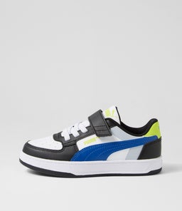 394462 CAVEN 2.0 BLOCK JNR PM COBALT GRAY FOG LIME SMOOTH