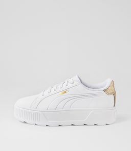 395099 KARMEN METALLIC PM WHITE SILVER GOLD SMOOTH