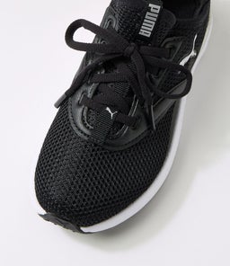 SOFT MAYVE JNR PM BLACK WHITE MESH