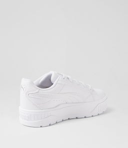 KARMEN II JNR PM WHITE WHITE SILVER SMOOTH