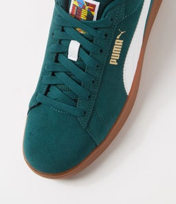 397484 PUMA SMASH 3 PM DARK MYRTLE WHITE GUM SMOOTH