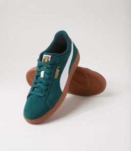 397484 PUMA SMASH 3 PM DARK MYRTLE WHITE GUM SMOOTH