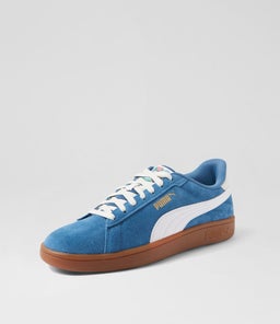 397484 PUMA SMASH 3 PM BLUE HORIZON WHITE GUM SMOOTH