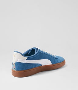 397484 PUMA SMASH 3 PM BLUE HORIZON WHITE GUM SMOOTH
