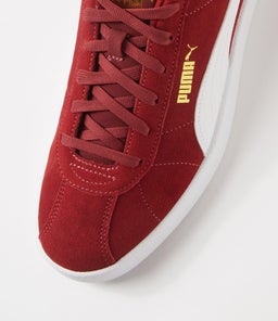 397444 PUMA CLUB II PM RED WHITE GOLD SMOOTH
