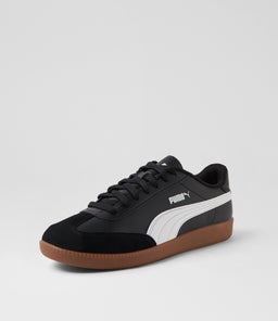 398174 PUMA 9 T M PM BLACK WHITE SMOOTH