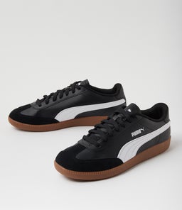 398174 PUMA 9 T M PM BLACK WHITE SMOOTH