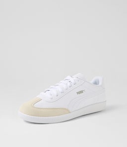 398174 PUMA 9 T M PM WHITE ALPINE SNOW GREY SMOOTH