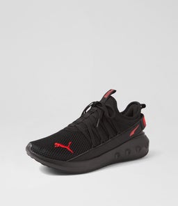 310155 SOFTRIDE CARSON PM BLACK RED MESH