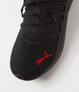 310155 SOFTRIDE CARSON PM BLACK RED MESH