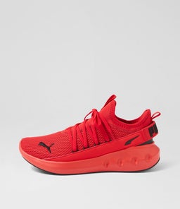 310155 SOFTRIDE CARSON PM RED BLACK MESH