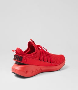 310155 SOFTRIDE CARSON PM RED BLACK MESH