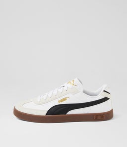 CLUB II ERA M PM WHITE BLACK VAPOR GRAY LEATHER