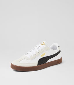 CLUB II ERA M PM WHITE BLACK VAPOR GRAY LEATHER