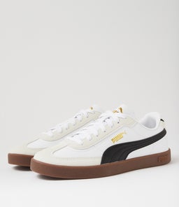 CLUB II ERA M PM WHITE BLACK VAPOR GRAY LEATHER