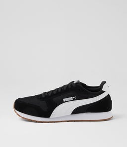 ST MILER M PM BLACK WHITE GUM SUEDE