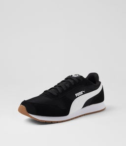 ST MILER M PM BLACK WHITE GUM SUEDE
